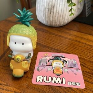 MINISO x RUMI TuTuTu Series Pineapple Rumi Mini Figure Designer Art Toy Figurine